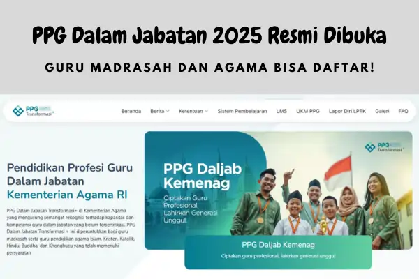 PPG Dalam Jabatan 2025