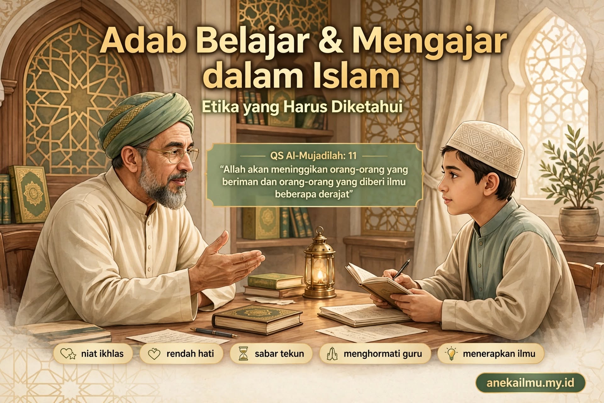 Adab Belajar dan Mengajar dalam Islam: Etika yang Harus Diketahui