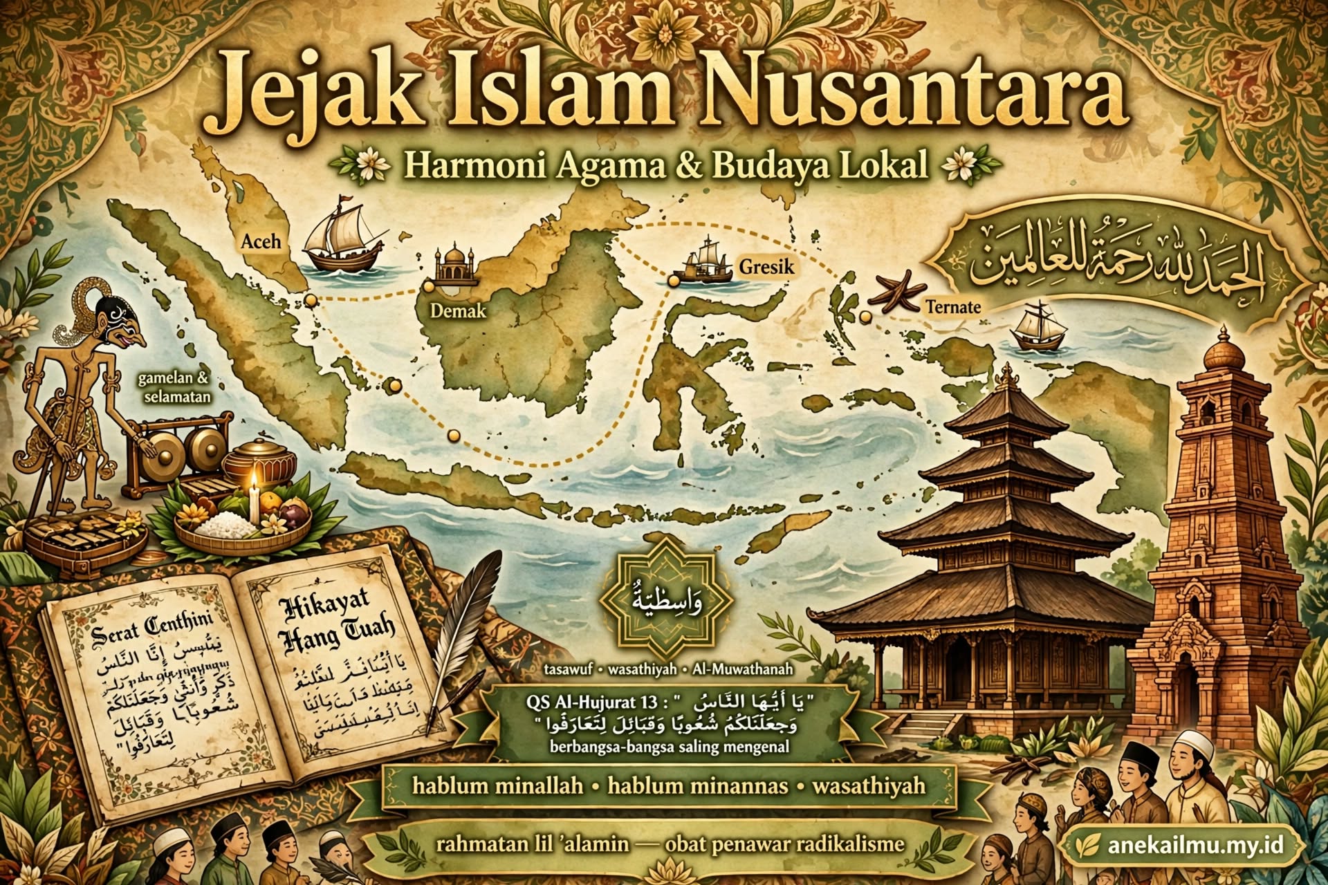 Mengurai Jejak Islam Nusantara: Harmoni Agama dan Budaya Lokal