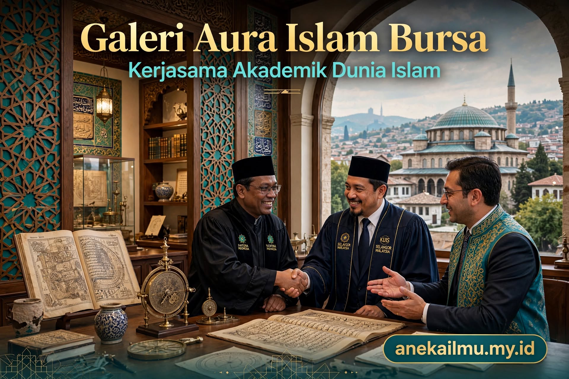 Mengenal Galeri Aura Islam Bursa: Simbol Kerjasama Akademik Dunia Islam
