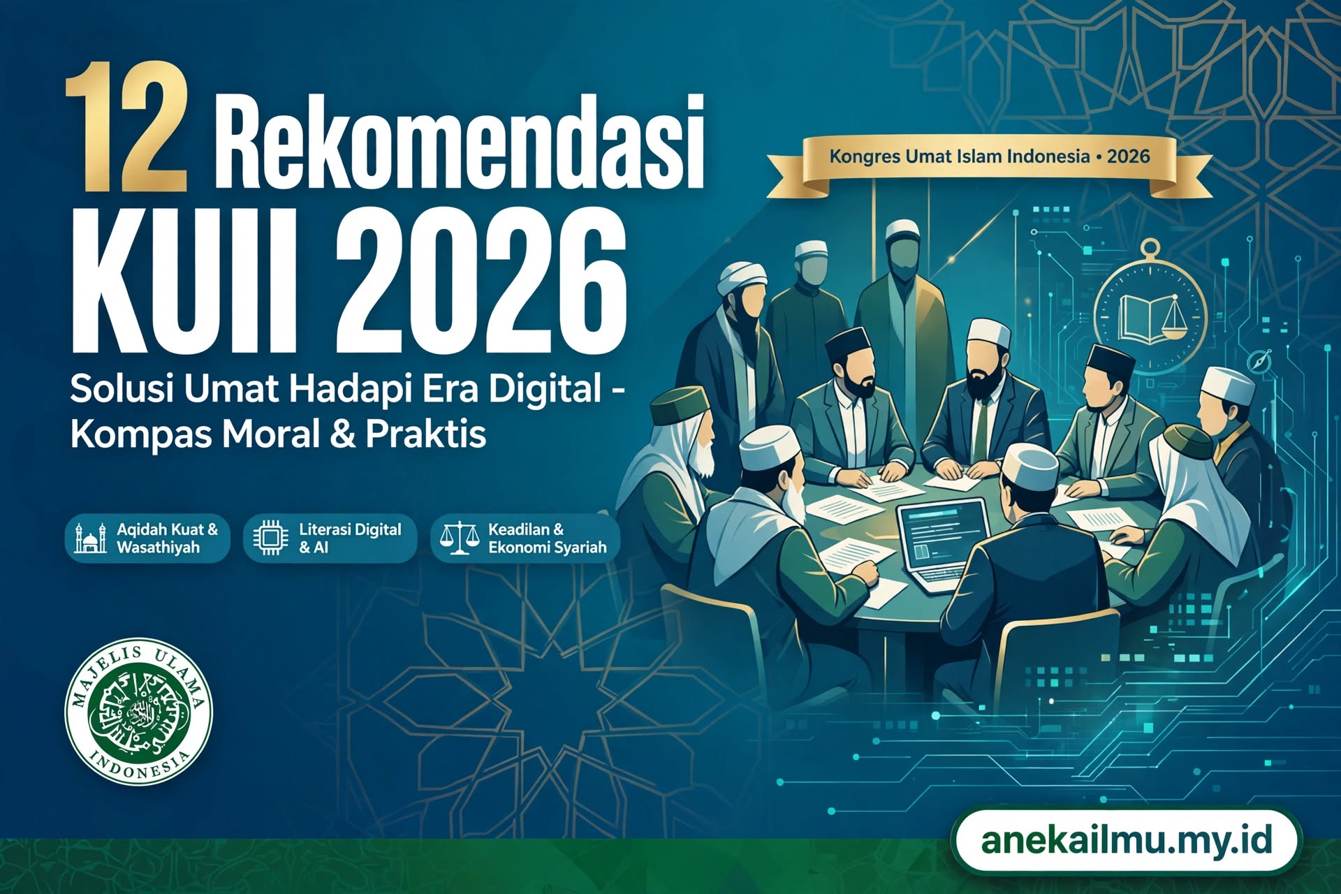 12 Rekomendasi KUII 2026: Panduan Umat Islam Menghadapi Tantangan Zaman