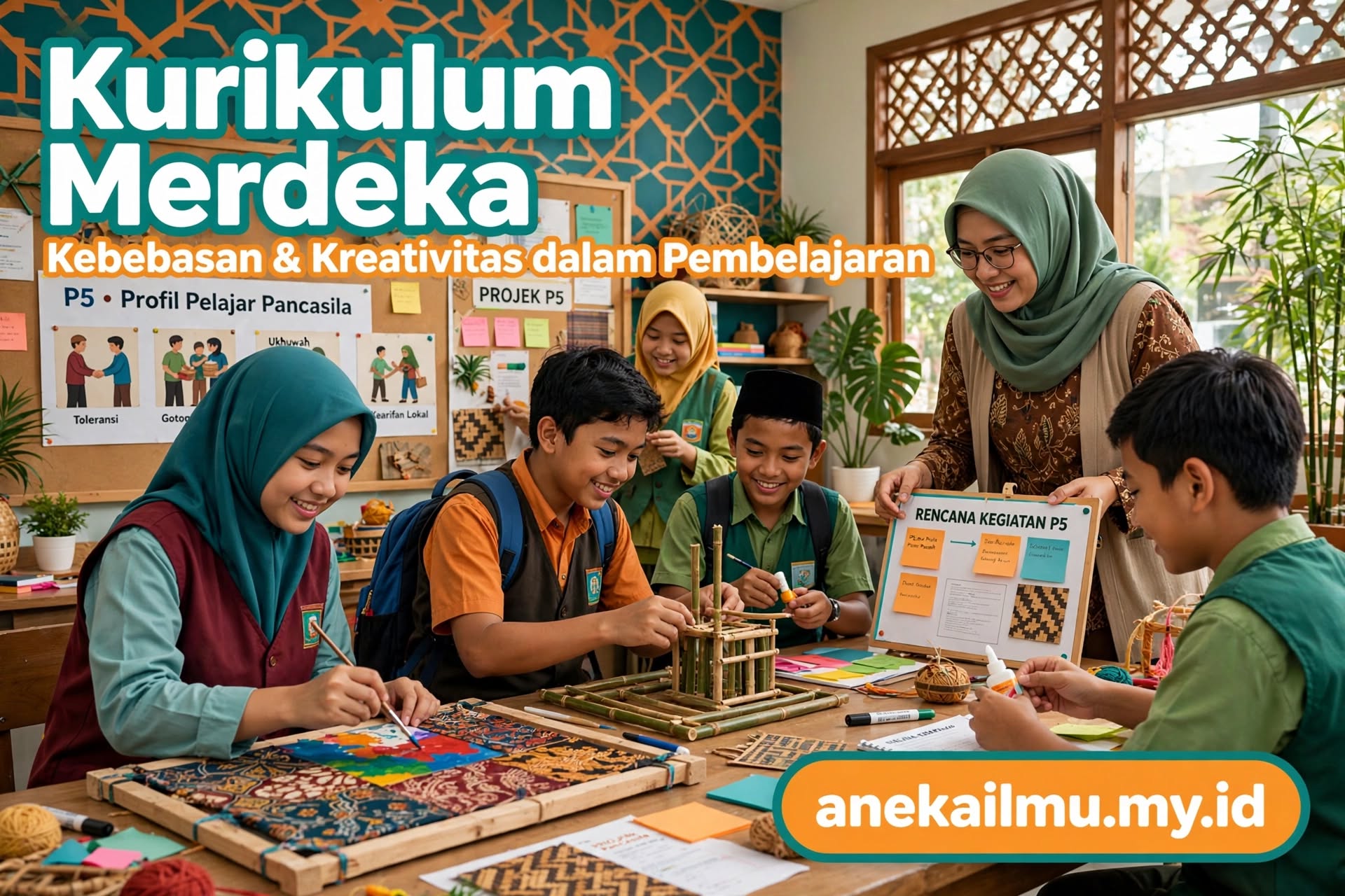 Kurikulum Merdeka: Kebebasan Kreativitas dalam Pembelajaran