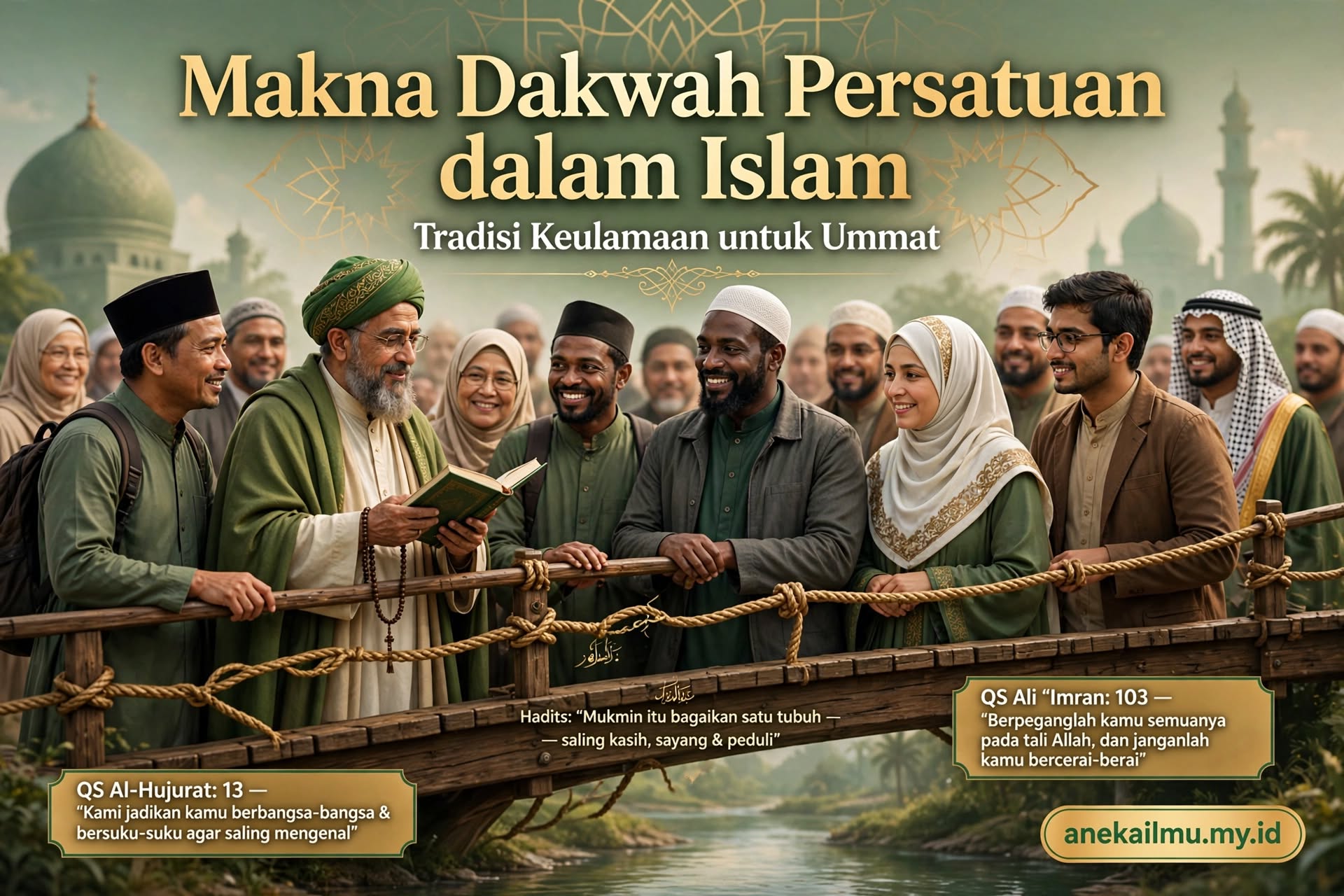 Membedah Makna Dakwah Persatuan dalam Islam: Pelajaran dari Tradisi Keulamaan untuk Keharmonisan Ummat