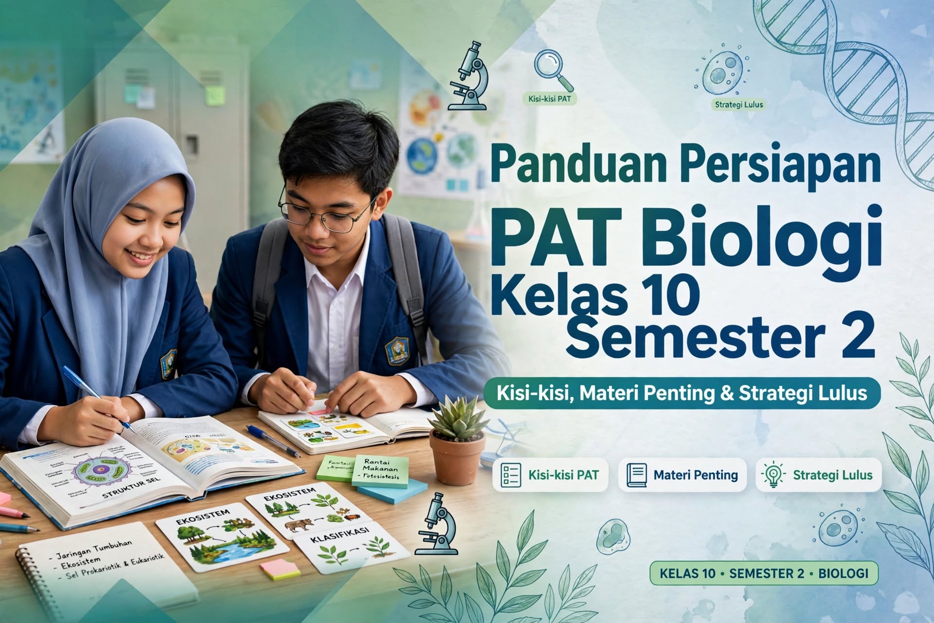 Panduan Persiapan PAT Biologi Kelas 10 Semester 2: Materi Kunci & Strategi Belajar Efektif