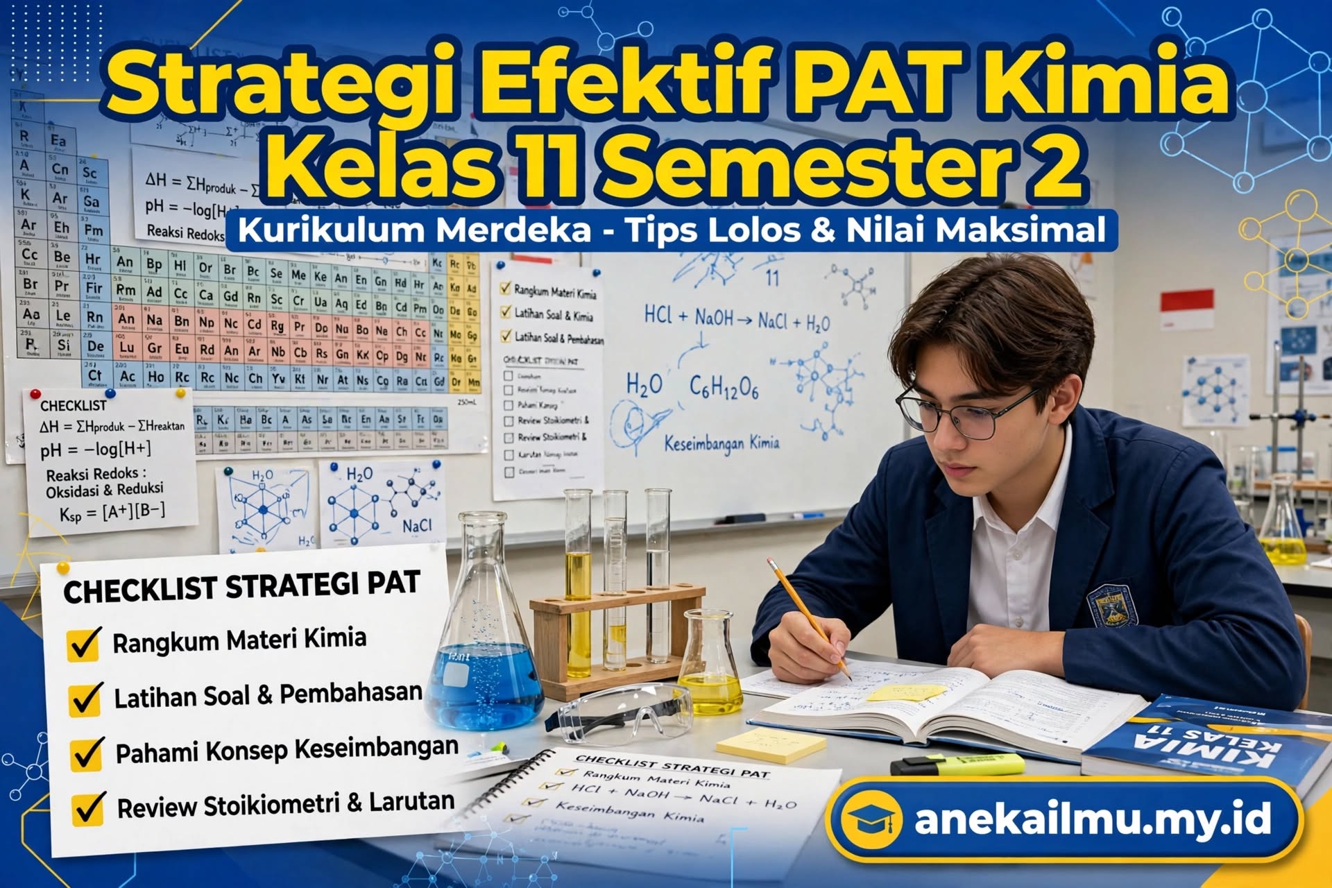 Strategi Efektif Menghadapi PAT Kimia Kelas 11 Semester 2 Kurikulum Merdeka