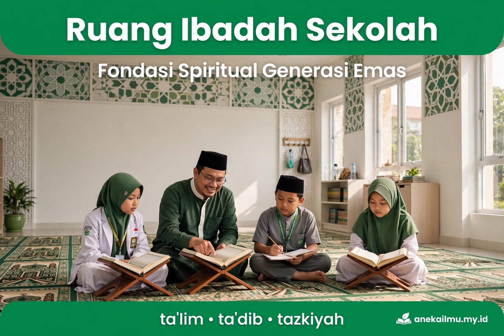 Membangun Karakter Melalui Ruang Ibadah Sekolah: Fondasi Spiritual Generasi Emas