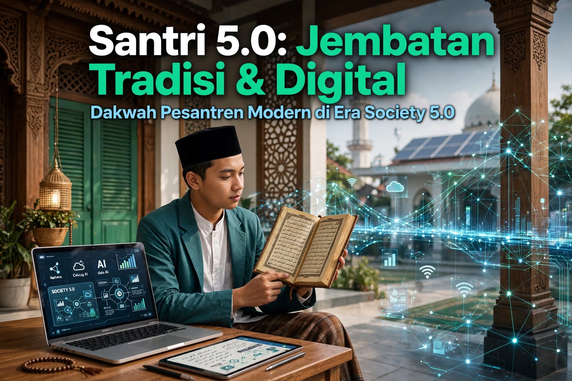 Santri 5.0: Jembatan Tradisi dan Digital dalam Dakwah Pesantren Modern